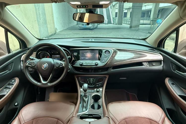Used Buick Envision 2017 28T Four-Wheel Drive Elite Model Audio And AC Panel
