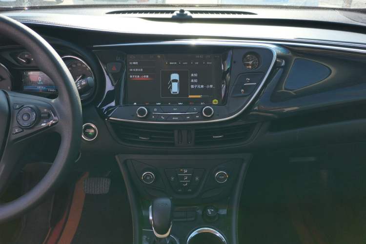 Used Buick Envision 2017 20T Two-Wheel-Drive Tech Edition Audio And AC Panel