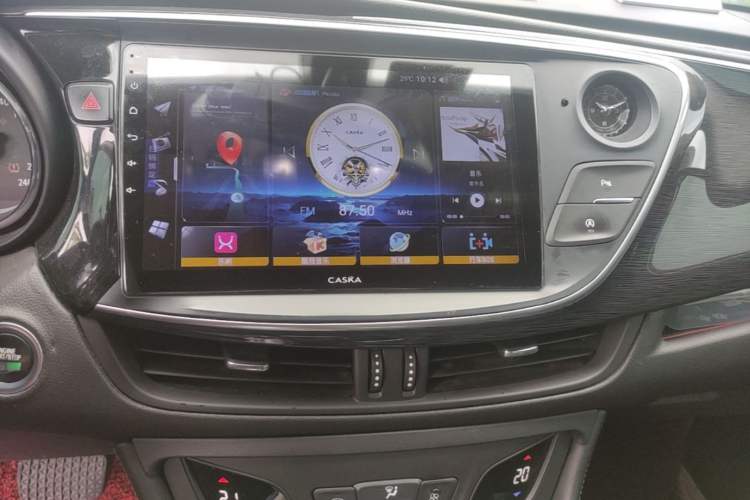 Used Buick Envision 2017 20T Two-Wheel Drive Leading Version Audio And AC Panel
