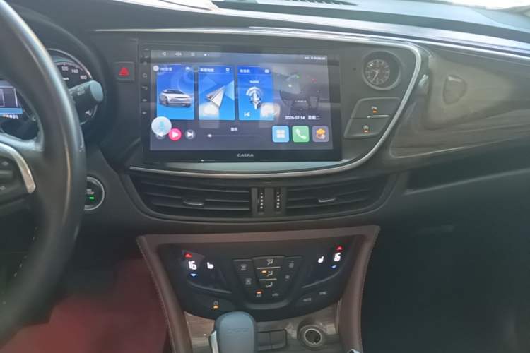 Used Buick Envision 2017 20T Two-Wheel Drive Elite Version Audio And AC Panel