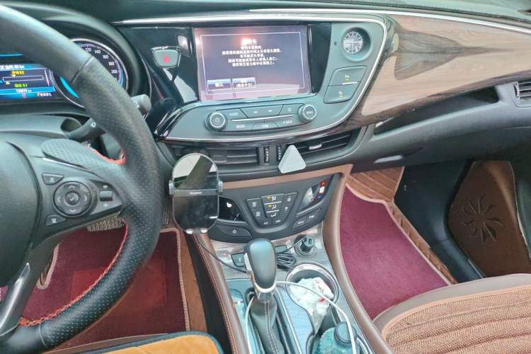 Used Buick Envision 2017 28T Four-Wheel Drive Elite Model Audio And AC Panel