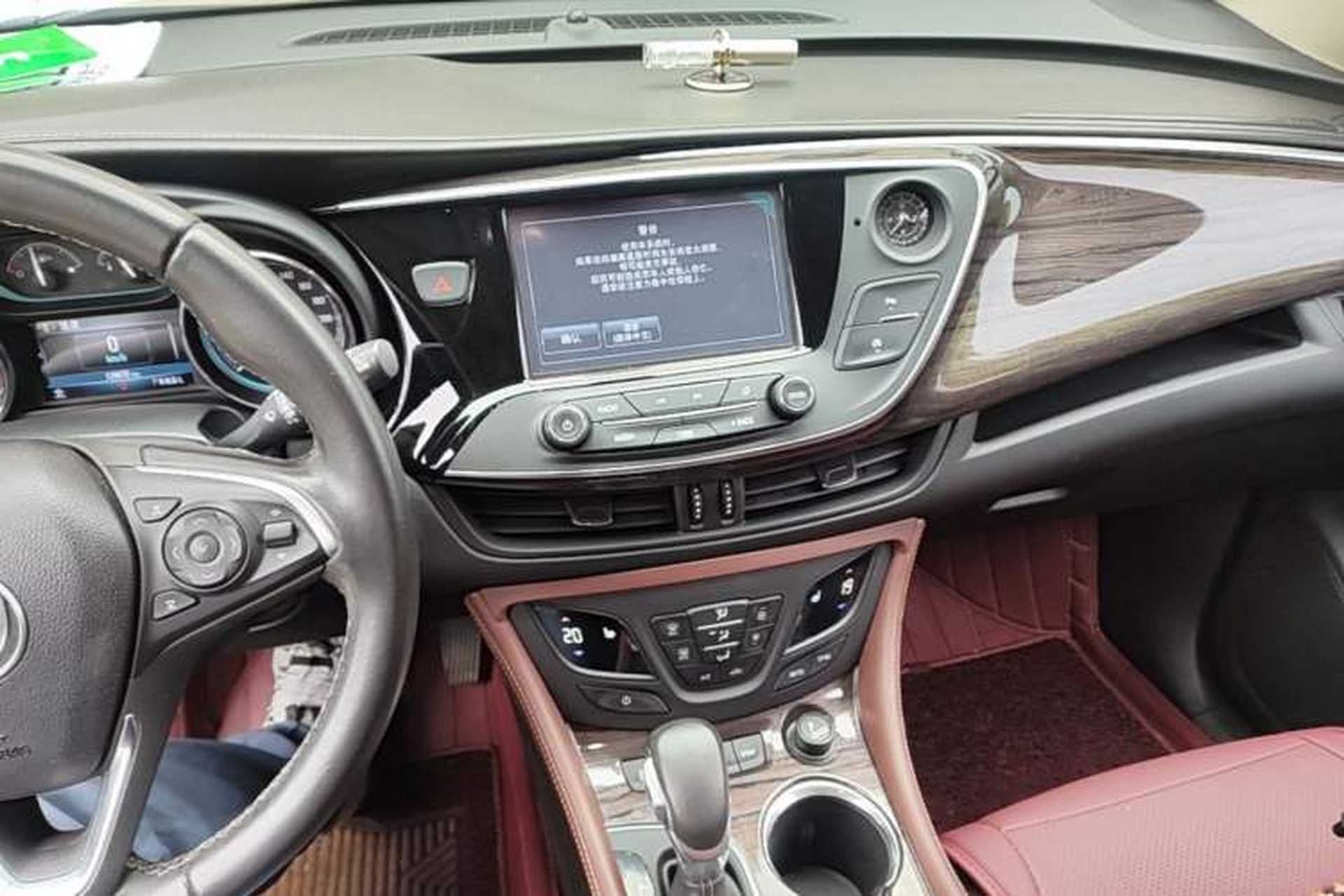 Used Buick Envision 2017 28T Four-Wheel Drive Elite Model Audio And AC Panel