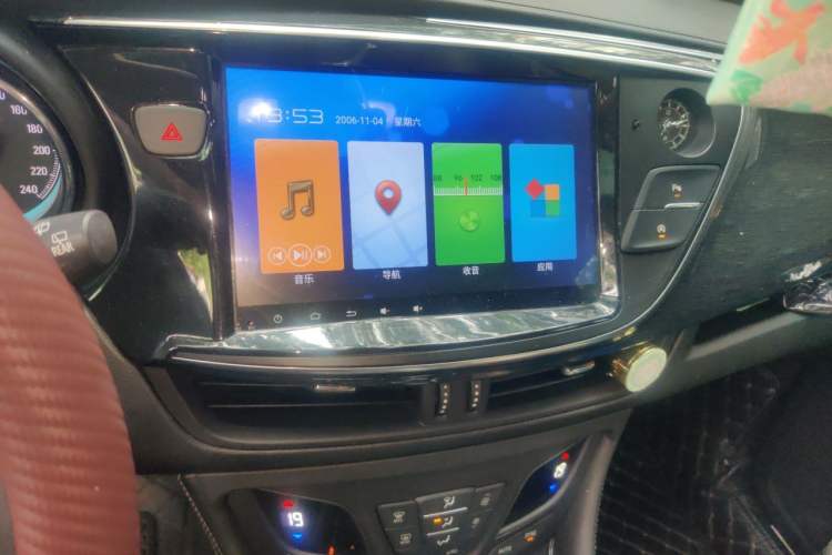 Used Buick Envision 2017 28T Four-Wheel Drive Leading Model Audio And AC Panel