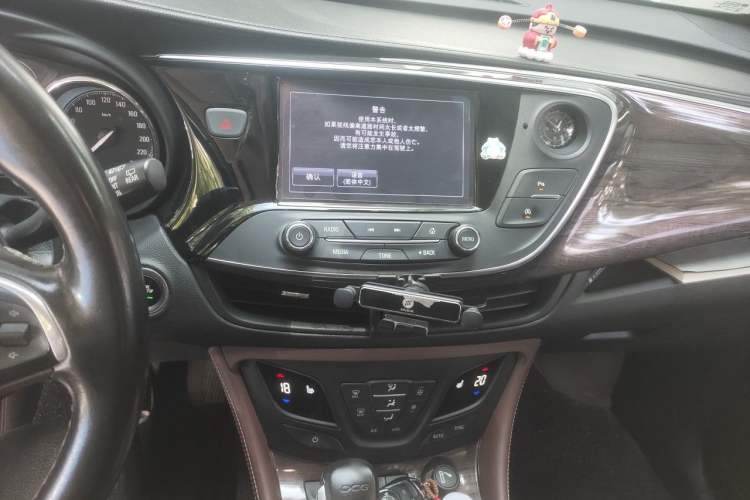 Used Buick Envision 2017 20T Two-Wheel Drive Elite Version Audio And AC Panel