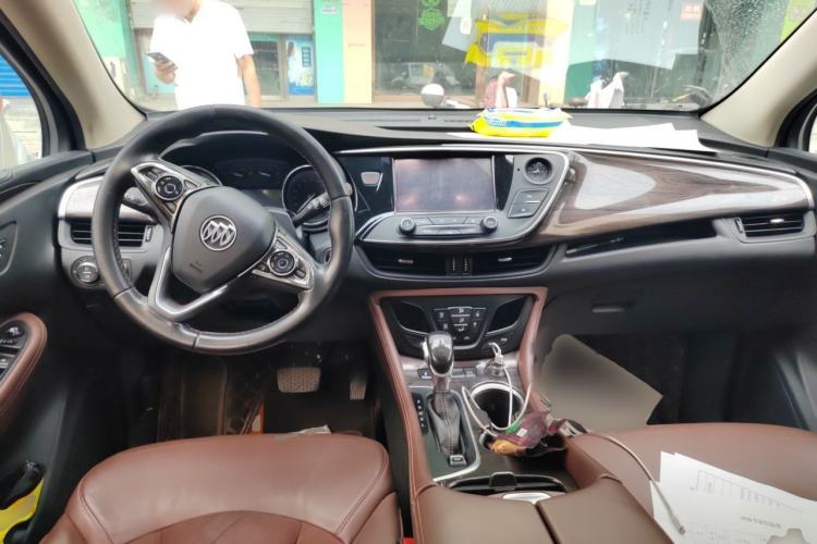 Used Buick Envision 2017 28T Four-Wheel Drive Elite Model Center Console