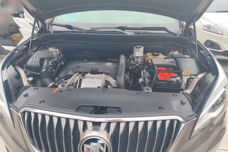 Used Buick Envision 2017 28T Four-Wheel Drive Elite Model Engine Bay