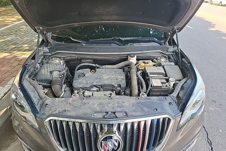 Used Buick Envision 2017 20T Two-Wheel Drive Luxury Model Engine Bay