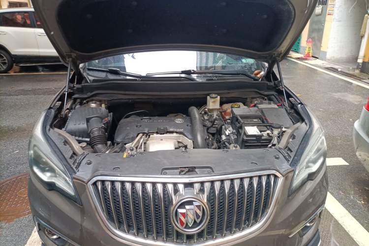 Used Buick Envision 2017 28T Four-Wheel Drive Elite Model Engine Bay