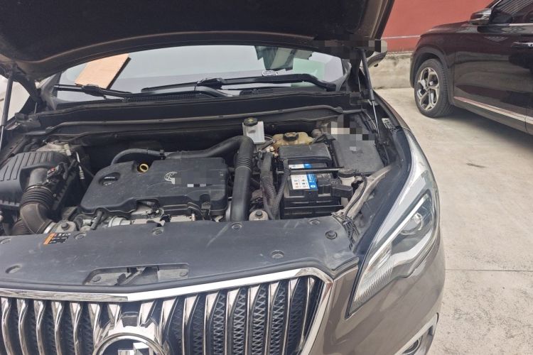 Used Buick Envision 2017 20T Two-Wheel Drive Elite Version Engine Bay Left