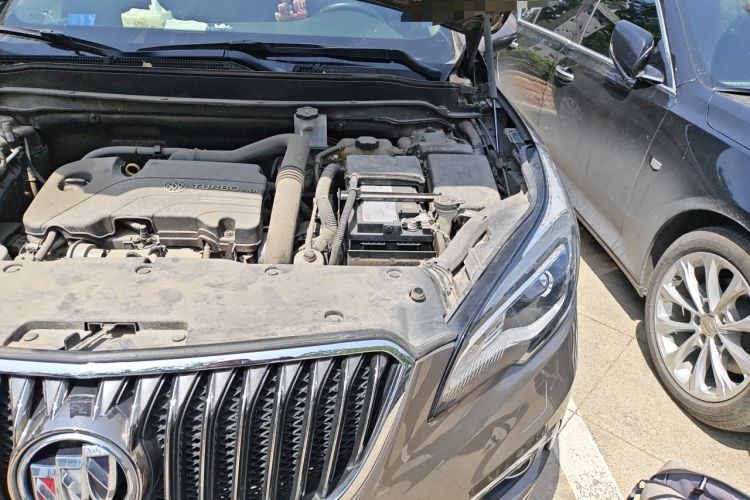 Used Buick Envision 2017 20T Two-Wheel Drive Luxury Model Engine Bay Left