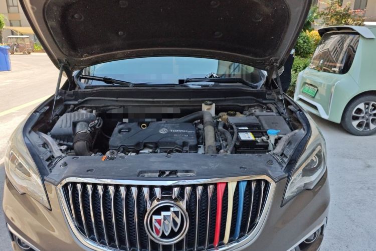 Used Buick Envision 2017 20T Two-Wheel Drive Elite Version Engine Bay