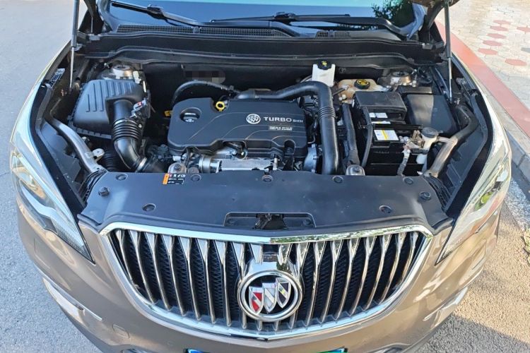 Used Buick Envision 2017 20T Two-Wheel Drive Luxury Model Engine Bay