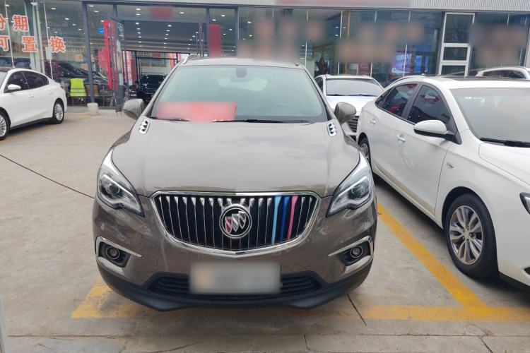 Used Buick Envision 2017 28T Four-Wheel Drive Elite Model Exterior 2