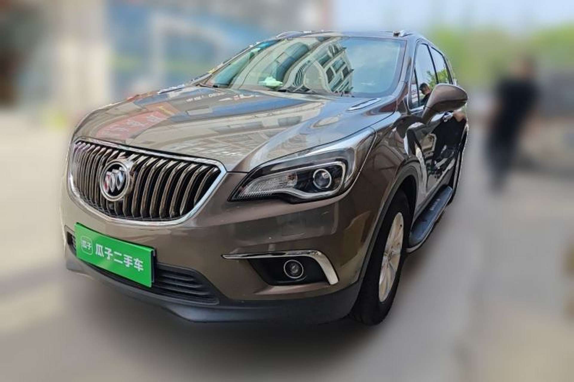 Used Buick Envision 2017 28T Four-Wheel Drive Elite Model Front Left 45 Deg