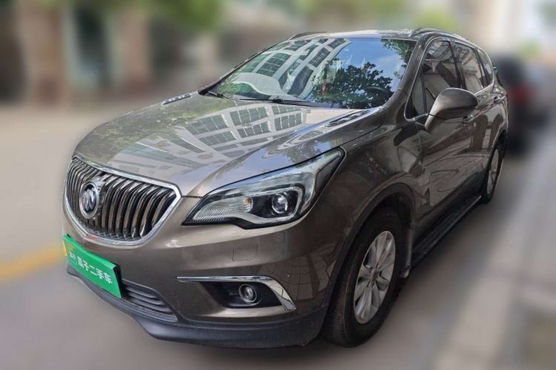 Used Buick Envision 2017 28T Four-Wheel Drive Elite Model Front Left 45 Deg