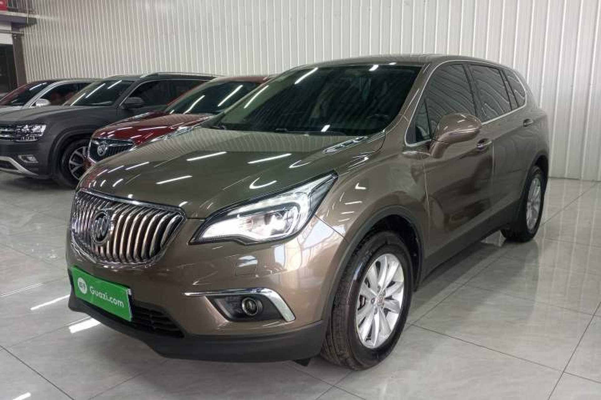 Used Buick Envision 2017 28T Four-Wheel Drive Elite Model Front Left 45 Deg