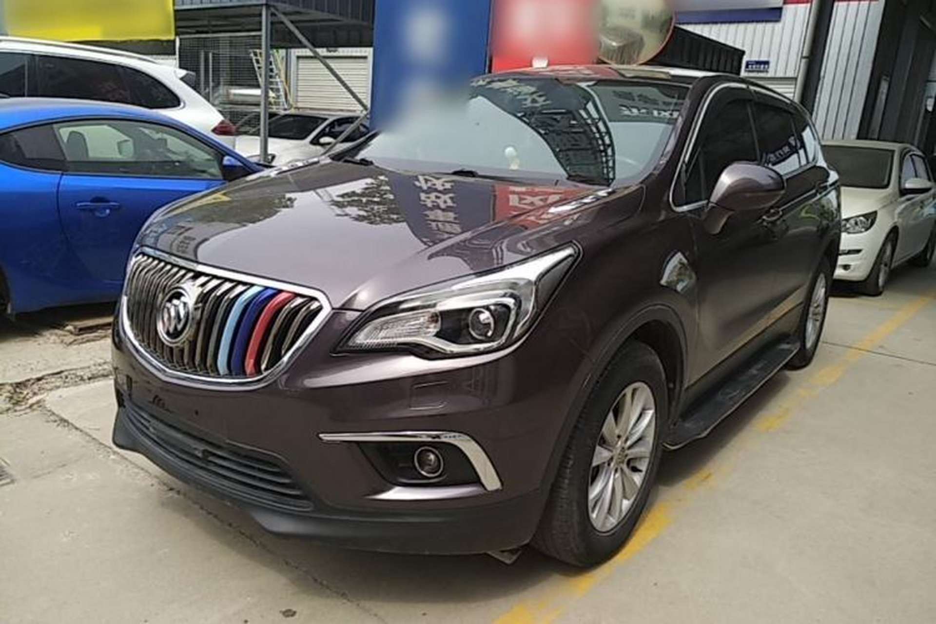 Used Buick Envision 2017 28T Four-Wheel Drive Elite Model Front Left 45 Deg