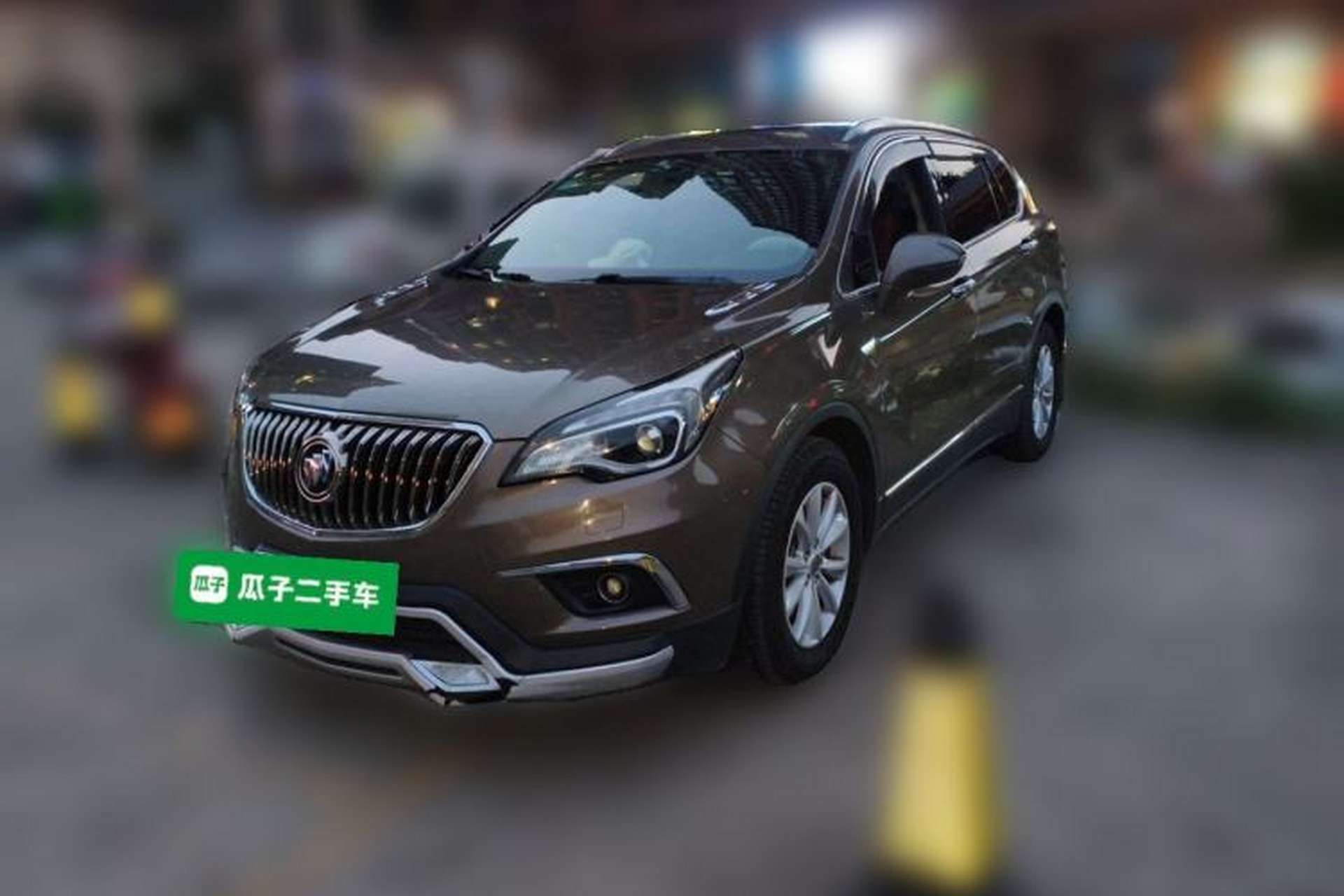Used Buick Envision 2017 28T Four-Wheel Drive Luxury Model Front Left 45 Deg