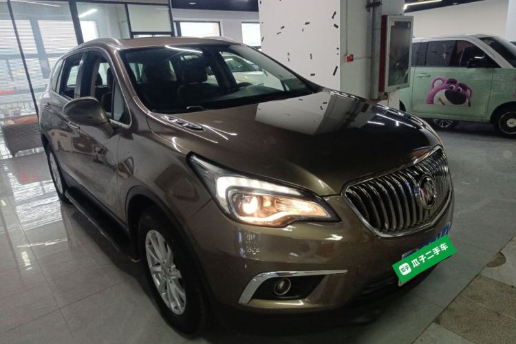 Used Buick Envision 2017 20T Two-Wheel Drive Elite Version Front Right 45 Deg