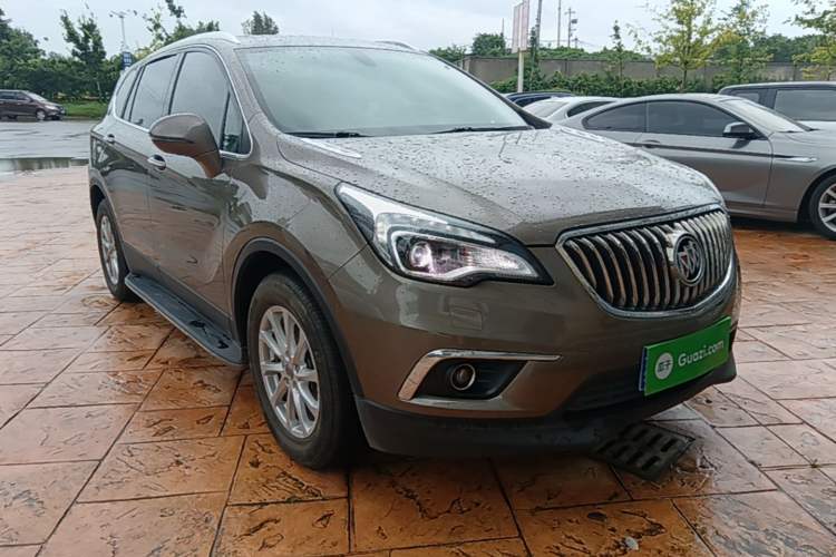 Used Buick Envision 2017 20T Two-Wheel Drive Luxury Model Front Right 45 Deg