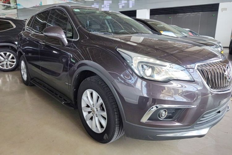 Used Buick Envision 2017 28T Four-Wheel Drive Elite Model Front Right 45 Deg