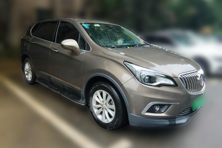 Used Buick Envision 2017 28T Four-Wheel Drive Elite Model Front Right 45 Deg