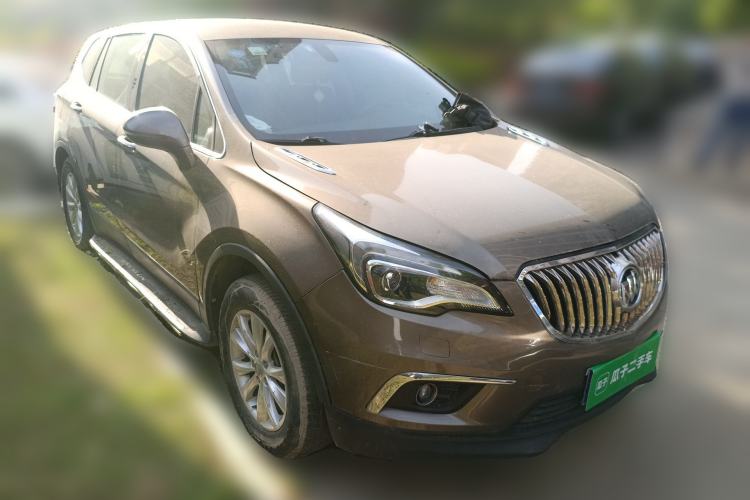 Used Buick Envision 2017 28T Four-Wheel Drive Elite Model Front Right 45 Deg