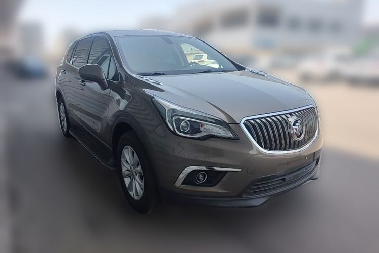 Used Buick Envision 2017 28T Four-Wheel Drive Elite Model Front Right 45 Deg