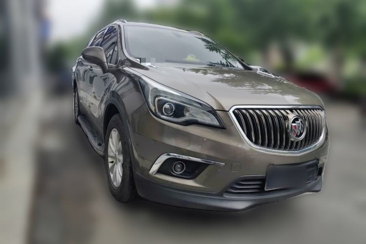 Used Buick Envision 2017 28T Four-Wheel Drive Elite Model Front Right 45 Deg