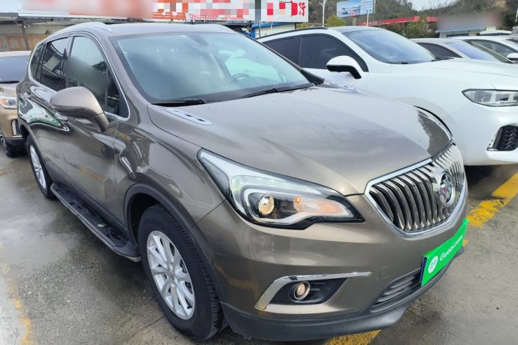 Used Buick Envision 2017 20T Two-Wheel Drive Elite Version Front Right 45 Deg