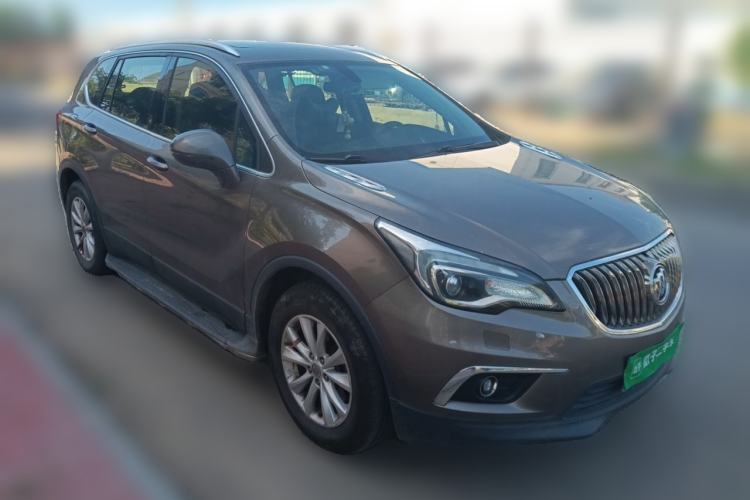 Used Buick Envision 2017 28T Four-Wheel Drive Elite Model Front Right 45 Deg
