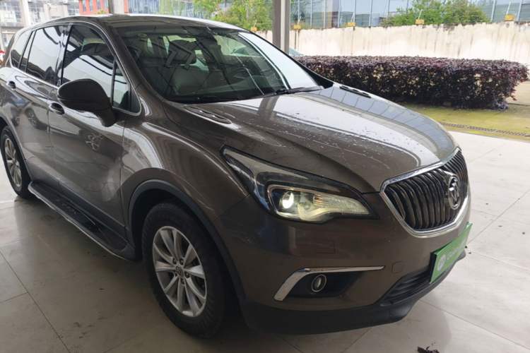 Used Buick Envision 2017 28T Four-Wheel Drive Elite Model Front Right 45 Deg