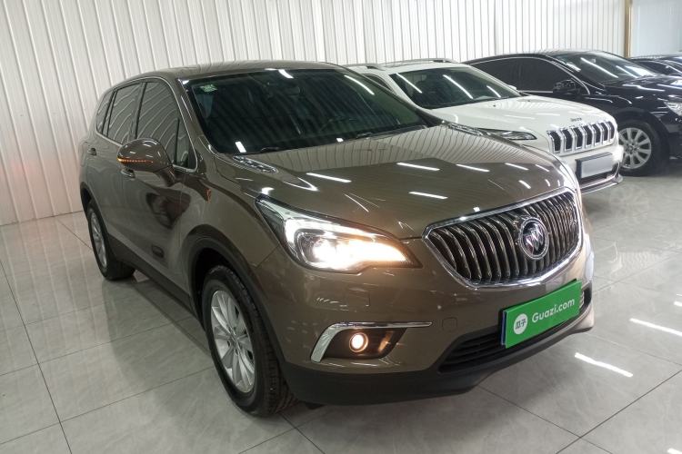 Used Buick Envision 2017 28T Four-Wheel Drive Elite Model Front Right 45 Deg