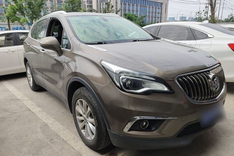 Used Buick Envision 2017 28T Four-Wheel Drive Elite Model Front Right 45 Deg