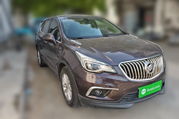 Used Buick Envision 2017 28T Four-Wheel Drive Elite Model Front Right 45 Deg