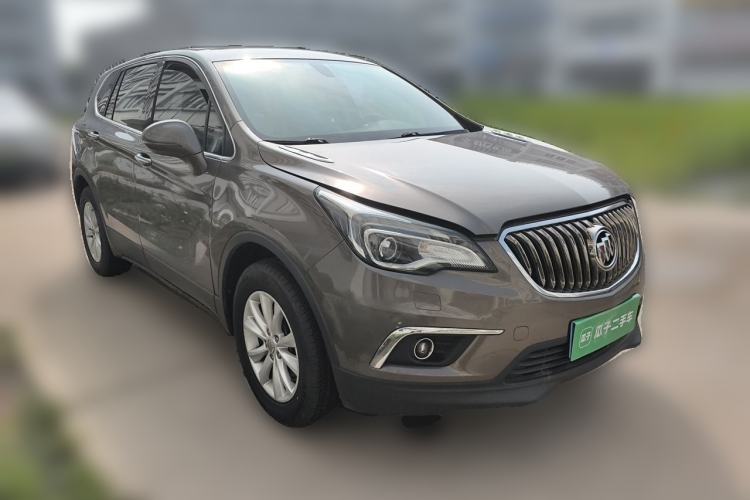 Used Buick Envision 2017 28T Four-Wheel Drive Elite Model Front Right 45 Deg
