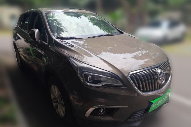 Used Buick Envision 2017 28T Four-Wheel Drive Elite Model Front Right 45 Deg