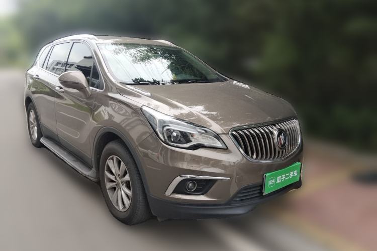 Used Buick Envision 2017 28T Four-Wheel Drive Luxury Model Front Right 45 Deg