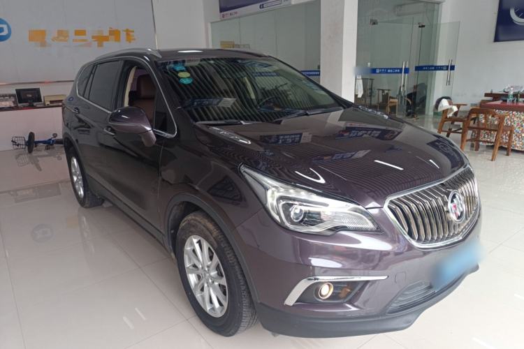 Used Buick Envision 2017 20T Two-Wheel Drive Elite Version Front Right 45 Deg