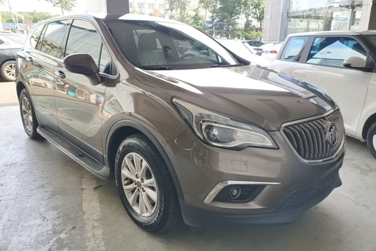 Used Buick Envision 2017 28T Four-Wheel Drive Elite Model Front Right 45 Deg