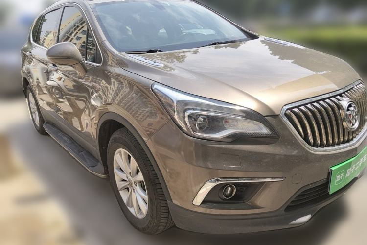 Used Buick Envision 2017 28T Four-Wheel Drive Elite Model Front Right 45 Deg