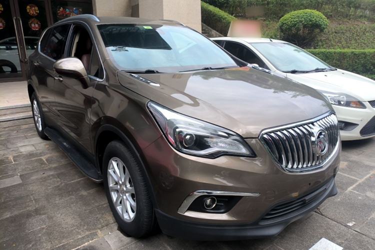Used Buick Envision 2017 20T Two-Wheel Drive Elite Version Front Right 45 Deg