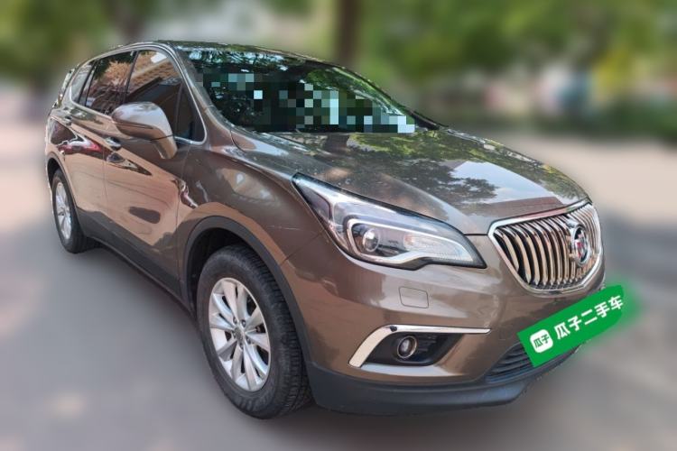 Used Buick Envision 2017 28T Four-Wheel Drive Elite Model Front Right 45 Deg