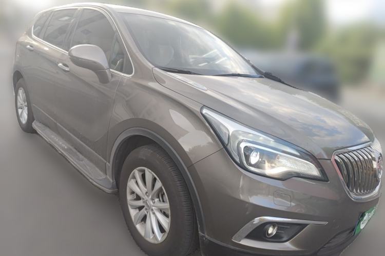 Used Buick Envision 2017 28T Four-Wheel Drive Elite Model Front Right 45 Deg