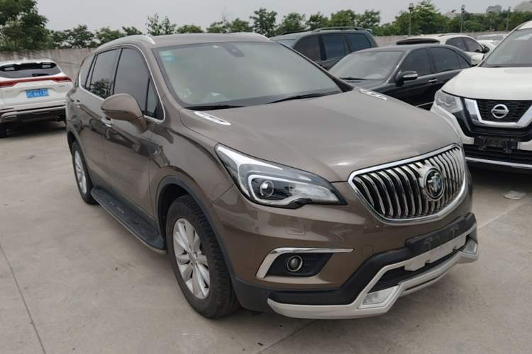 Used Buick Envision 2017 28T Four-Wheel Drive Luxury Model Front Right 45 Deg
