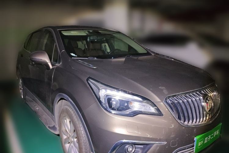 Used Buick Envision 2017 28T Four-Wheel Drive Elite Model Front Right 45 Deg