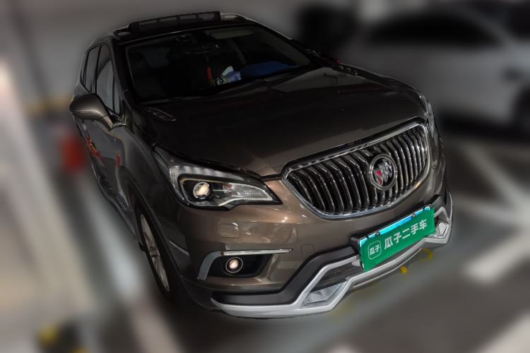 Used Buick Envision 2017 28T Four-Wheel Drive Elite Model Front Right 45 Deg