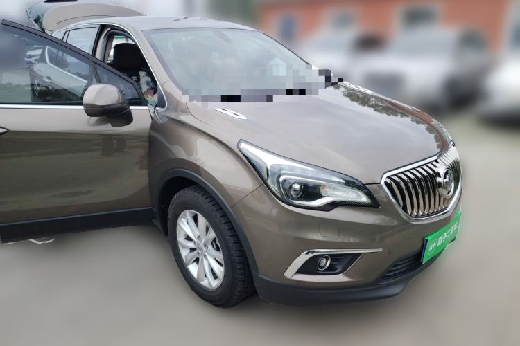 Used Buick Envision 2017 28T Four-Wheel Drive Elite Model Front Right 45 Deg