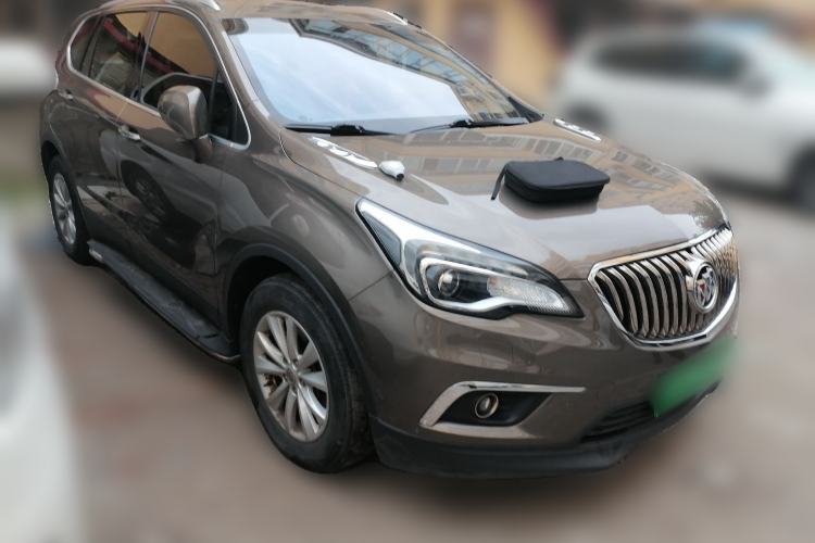 Used Buick Envision 2017 28T Four-Wheel Drive Elite Model Front Right 45 Deg
