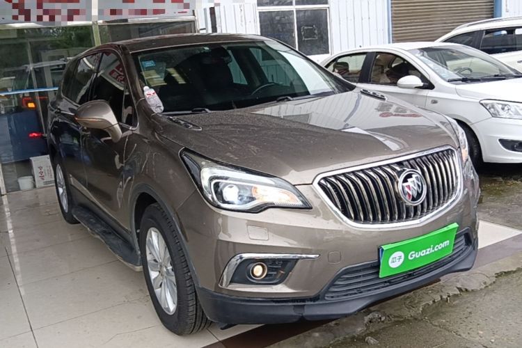 Used Buick Envision 2017 28T Four-Wheel Drive Elite Model Front Right 45 Deg